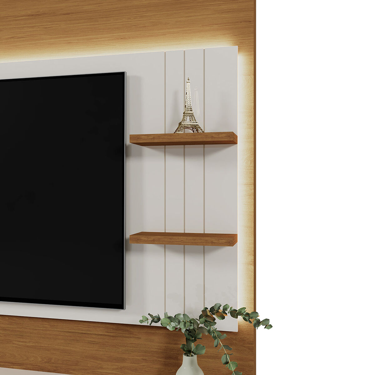 Home TV Vekkahome Guiaba 65" Pulgadas Caf&eacute;