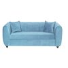 Sofá Muebles M&E Italia 3 Cuerpos Turquesa