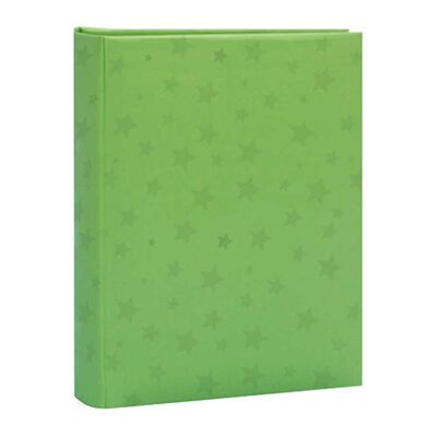 Imagen 1 del producto Álbum para Fotos Vinílico Vgo Hojas Negras Papel Estrella 200 Fotos Verde