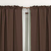 Combo Cortinas Doral Agatha 220 x 140 cm Café