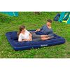 Colchón Inflable Queen 2.03m x 1.52m x 22cm con inflador y 2 almohadas