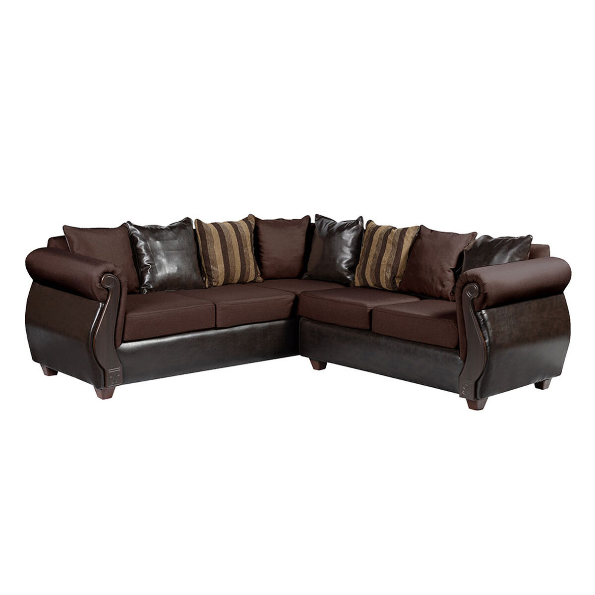 Sof&aacute; Seccional Innovamuebles Bugambilia Tela-Pu&nbsp;