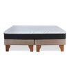 Cama Europea Latam Home 2 Plazas Zen Roller Beige
