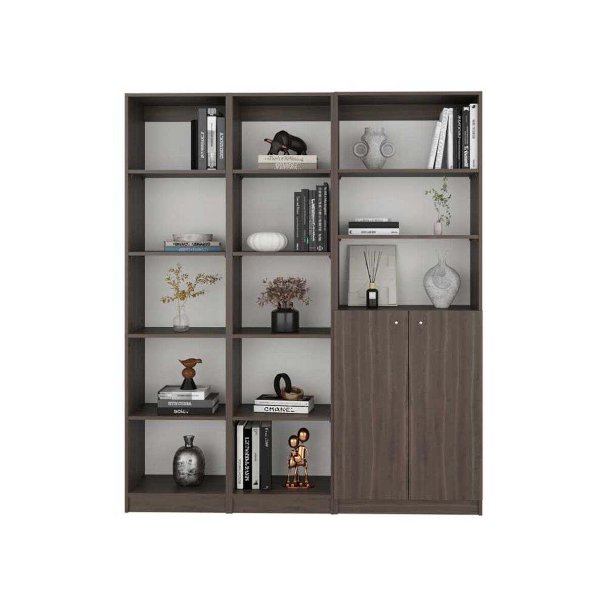 Set 3 Estantes Tuhome Home E 2 Puertas Milan