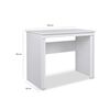 Combo Cama Europea CIC 1 Plaza Excellence + Escritorio Basic Blanco