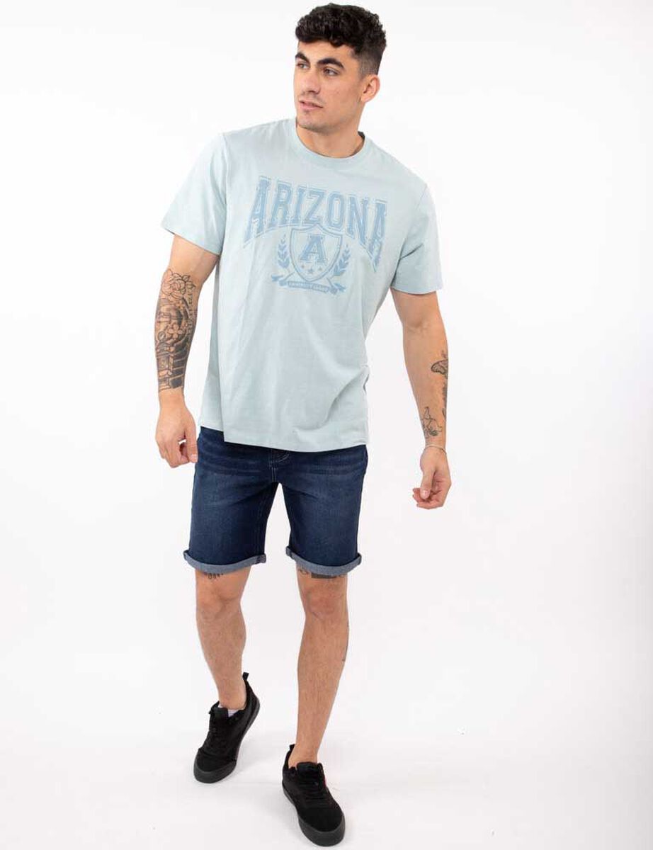 Polera Manga Corta Hombre Icono