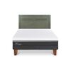 Cama Europea CIC 2 Plazas Ortopedic Advance + Respaldo Milan Olivo