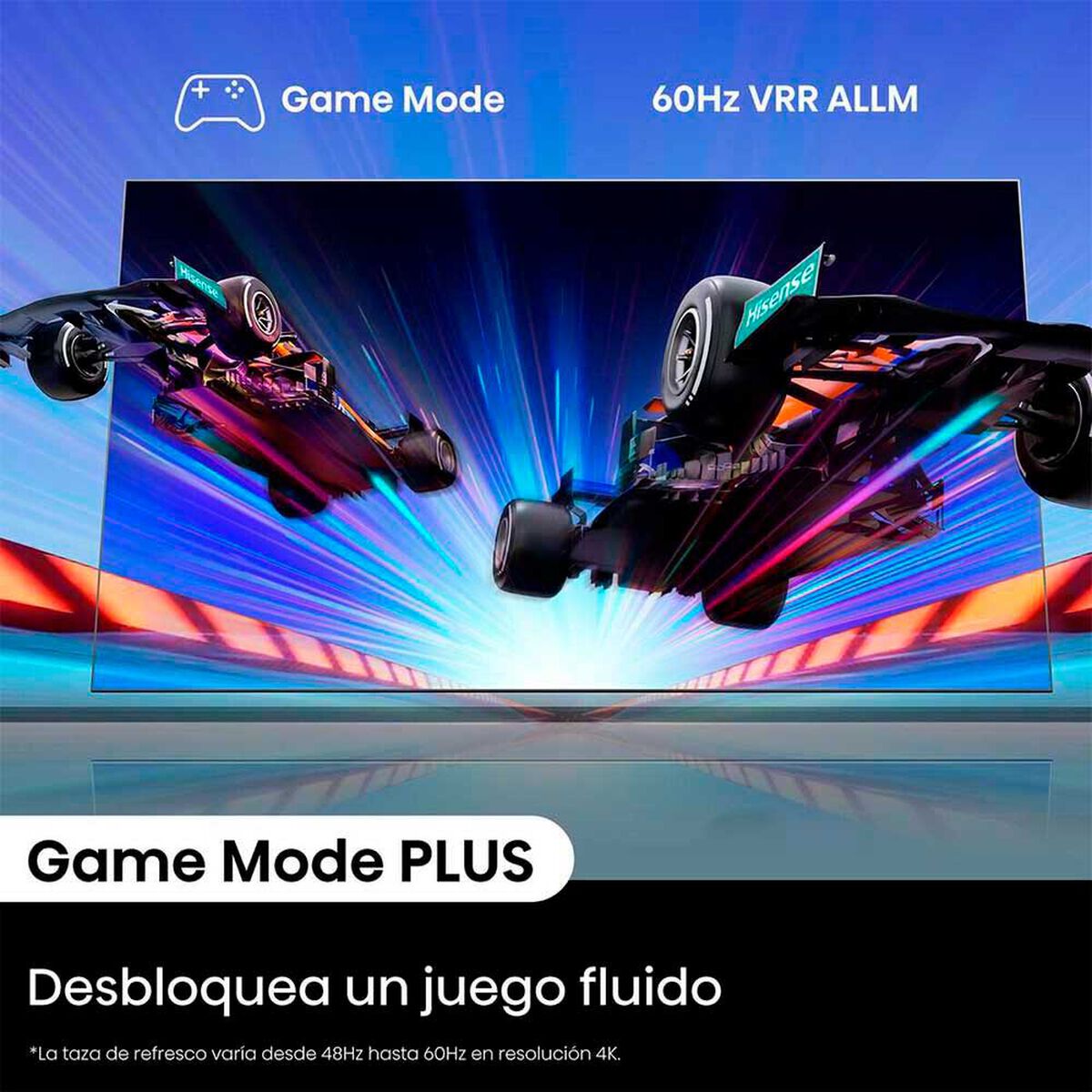 LED 70" Hisense 70A6N Smart TV 4K UHD