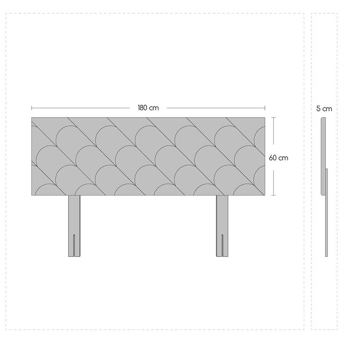 Cama Europea Celta Base Dividida King Everest + Respaldo Everest