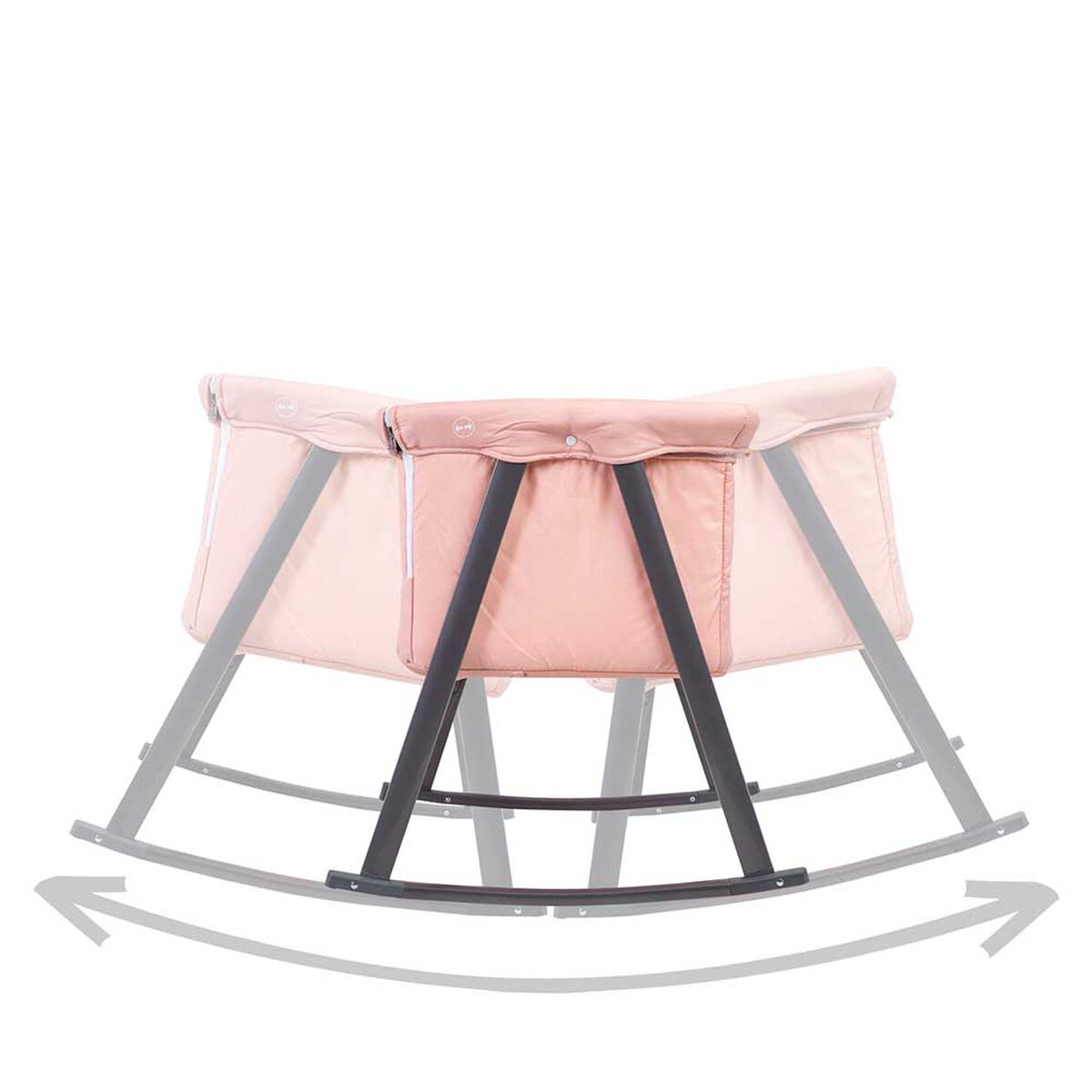 Cuna Mois&eacute;sBalac&iacute;n LX Rosa Bebesit