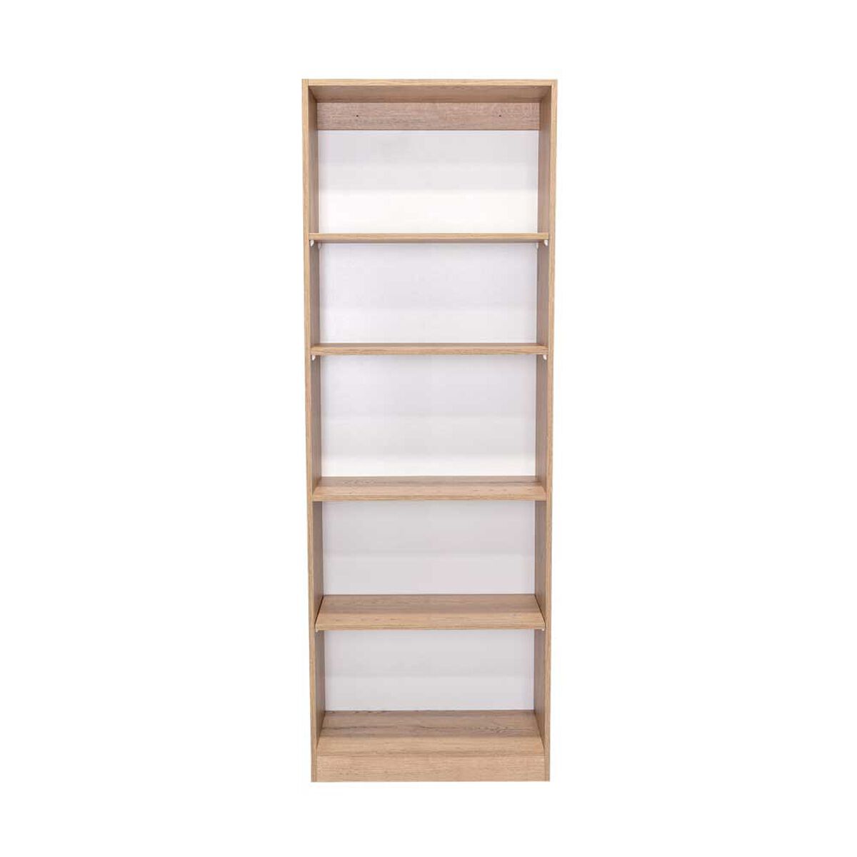 Estante TuHome Home E3 Macadamia Cart&oacute;n Blanco