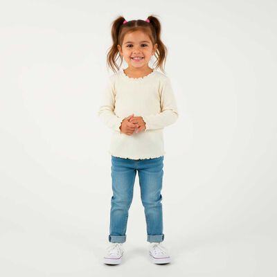 Imagen 1 del producto Polera Manga Larga Chess Baby Crudo, Lila, Rosado