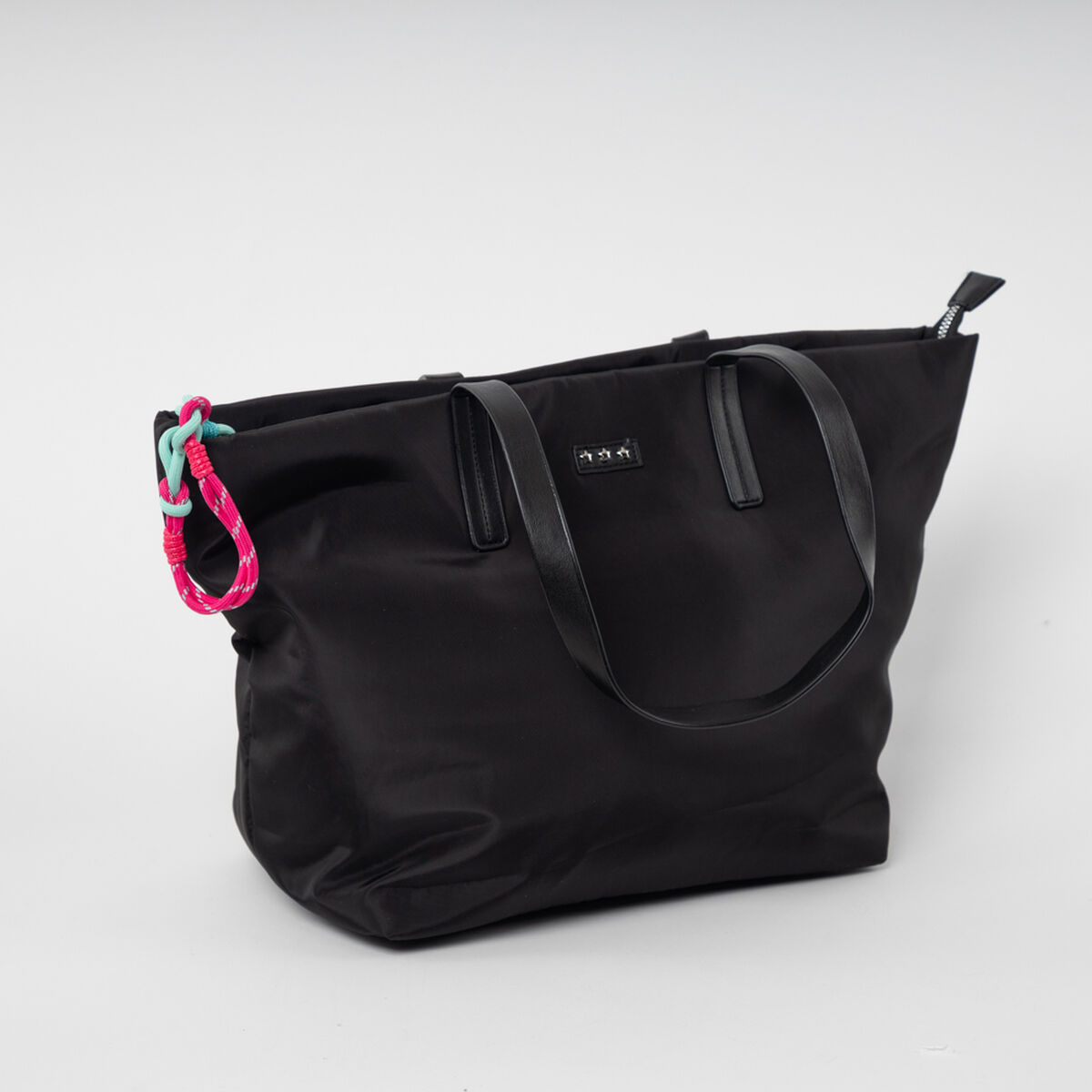 Cartera Tote Negro Mujer Icono