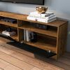 Rack TV Vekkahome Moyan Hasta 75'' Café Negro