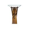 Mesa de Arrimo Living Factory Gaviota Nogal
