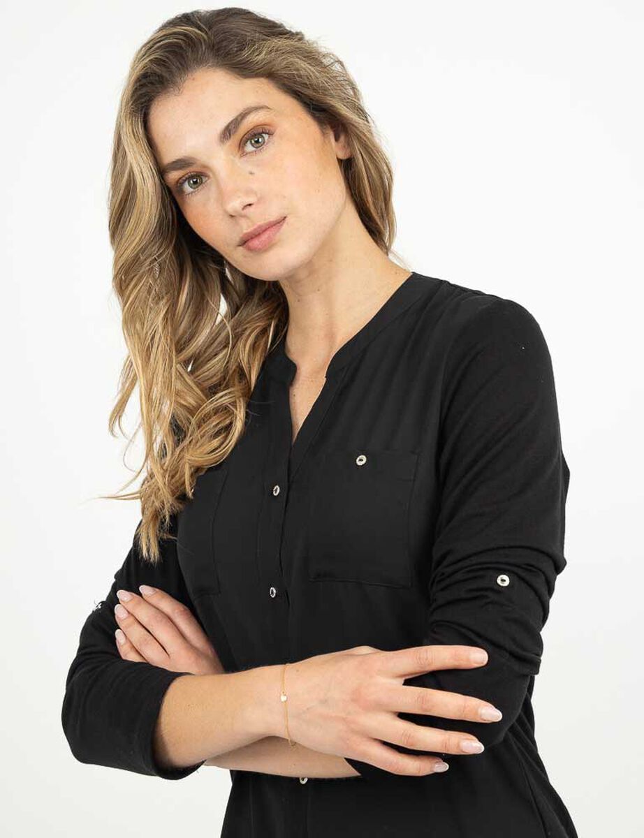 Blusa Manga Larga Mujer Zibel