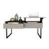 Mesa de Centro TuHome 5G-4 Ceniza/Wengue