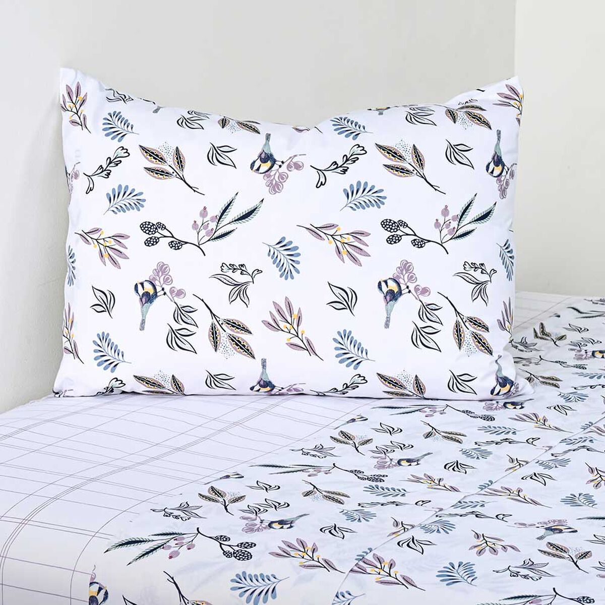 Juego de S&aacute;banas Elements & Co 1.5 Plazas 200 Hilos Avian