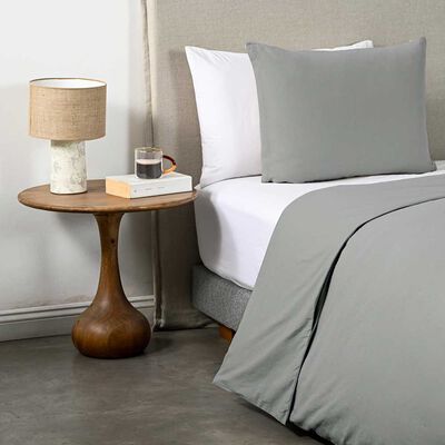 Imagen 2 del producto Funda de Plumón Cannon 1.5 Plazas Liso Gris