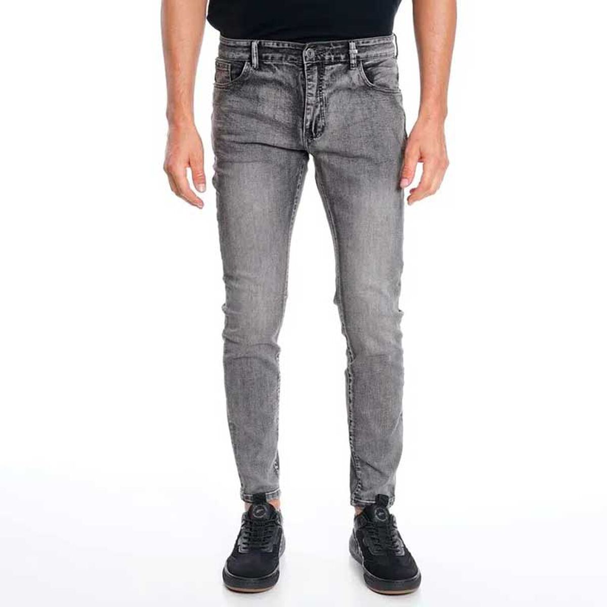 Jeans Skinny Tiro Bajo Hombre Ellus
