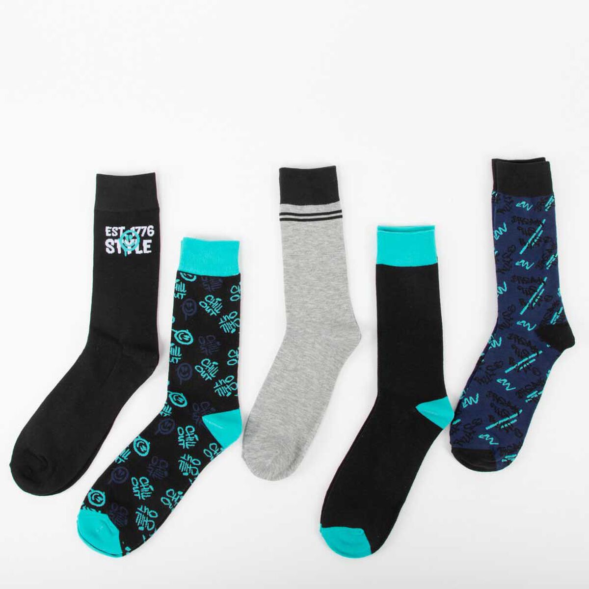 Pack 5 Calcetines Hombre Icono