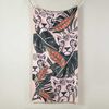 Toalla de Playa con Bolso SoHome Cheetha 180 x 180 cm Damasco