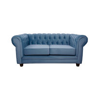 Sofá Barra Design Chesterfield 2 Cuerpos Petróleo