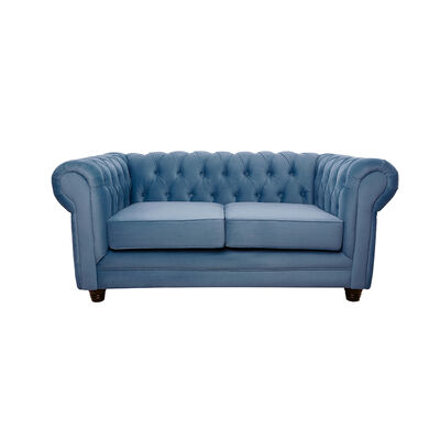 Imagen 1 del producto Sofá Barra Design Chesterfield 2 Cuerpos Petróleo