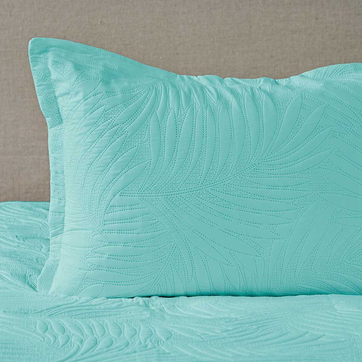 Quilt American Family 1.5 Plazas Marquis Aqua