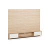 Panel TV CIC Picasso Hasta 75" Olmo Alpino Blanco