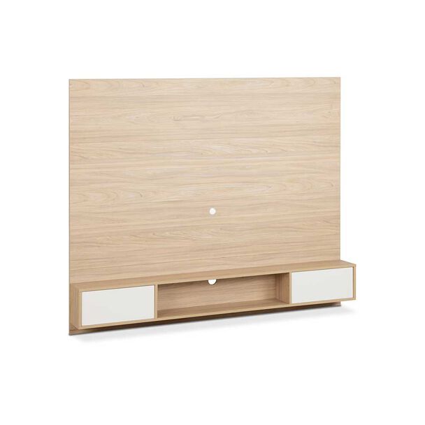 Panel TV CIC Picasso Hasta 75"" Olmo Alpino Blanco