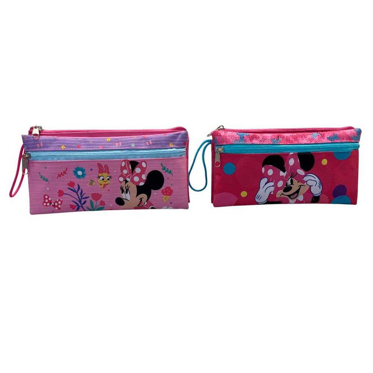 Estuche Doble Cierre Minnie 2 Diseños Surtido