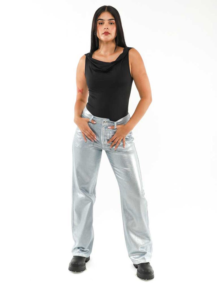 Jeans Cropped Mujer Icono