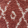 Alfombra Idetex Shaggy Guiza 70x200 cm Terracota