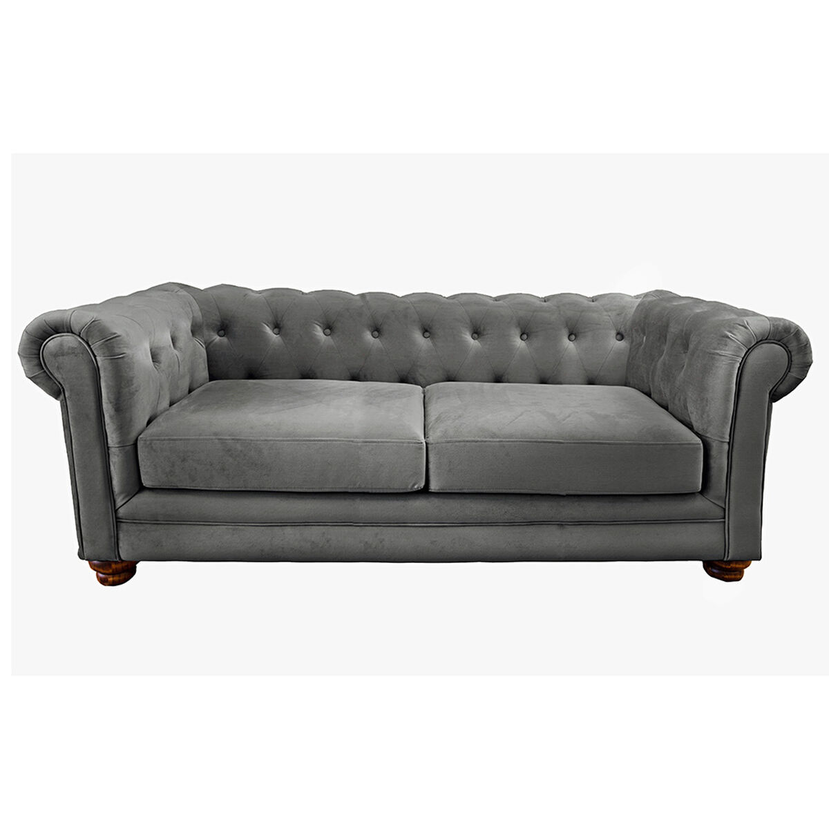 Sof&aacute; Latam Home Florencia 3 Cuerpos Gris