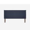 Cama Europea Rosen Base Dividida King Indie + Respaldo Maurice