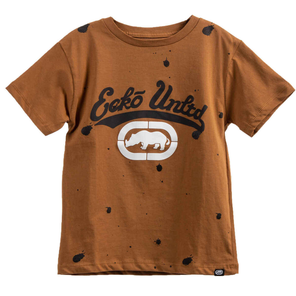 Polera de AlgodónMnaga Corta Niño Ecko