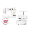 Combo Máquina de Coser Janome Easy Jeans + Overlock 8002D