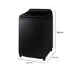 Lavadora Samsung WA80F21S8BZS 21 kg.