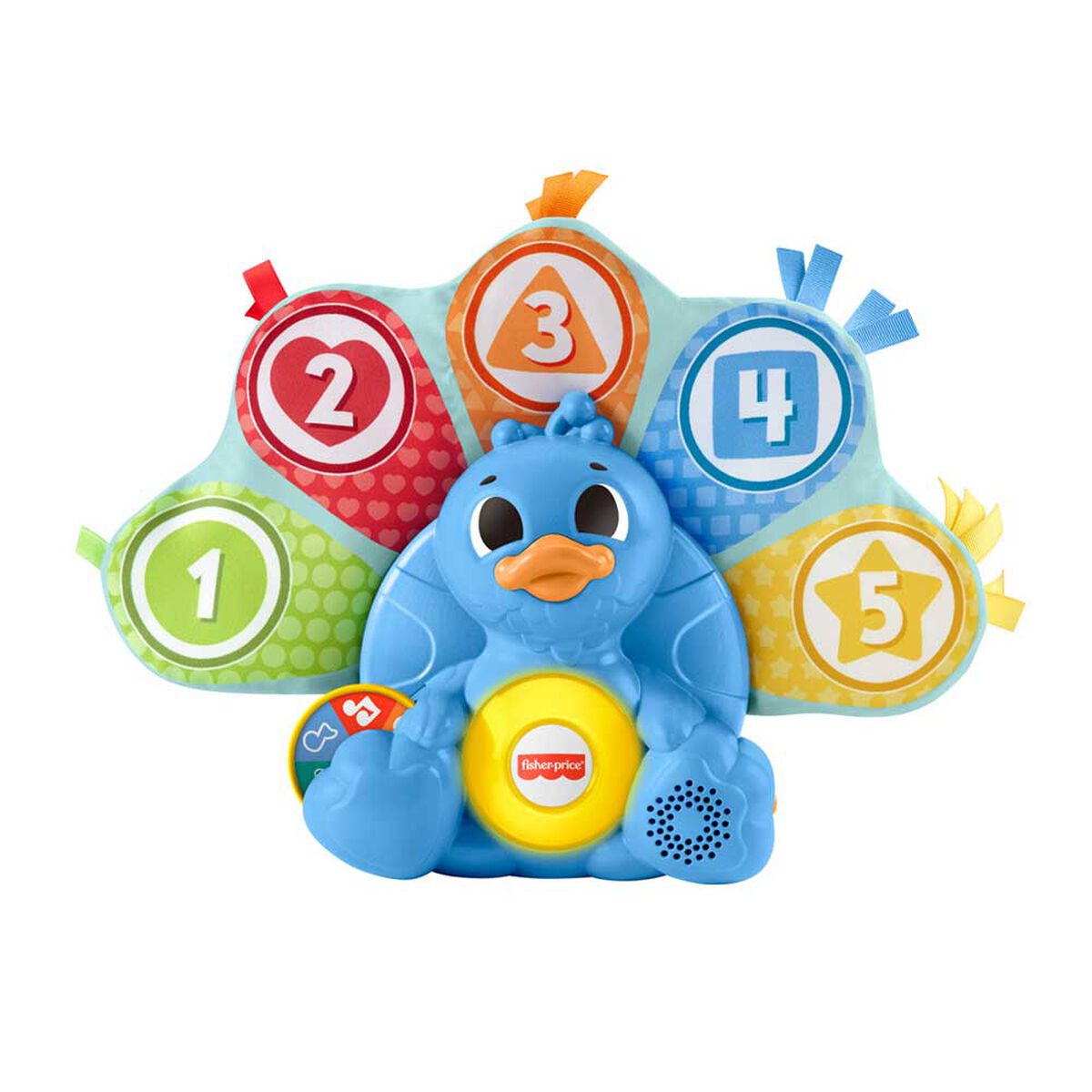 Juguete Pavo Real Plumas Coloridas Fisher-Price