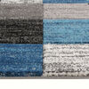 Alfombra Idetex Carved Azul 133 x 180 cm