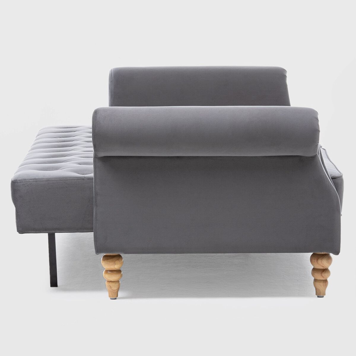 Futón Daniels EG2025GR 3 Cuerpos Gris
