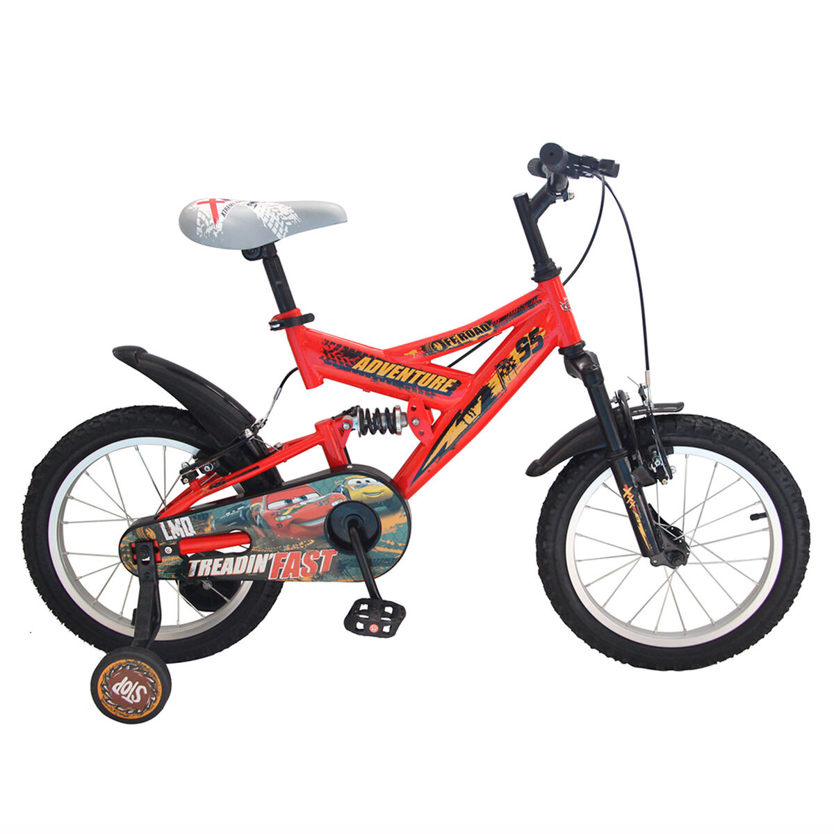 Bicicleta Infantil Disney Cars Aro 16