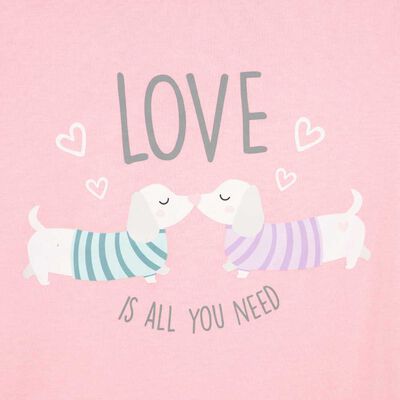 Imagen 2 del producto Conjunto Pijama Polera+Pantalón Niña Chess Rosado