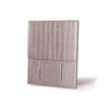 Respaldo Latam Home 1,5 Plazas Sorrento Cuero Gris