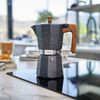 Cafetera Italiana Simple Cook Volterra 6 Tazas Negro