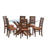 Juego de Comedor Latam Home Merida 6 Sillas Tabaco