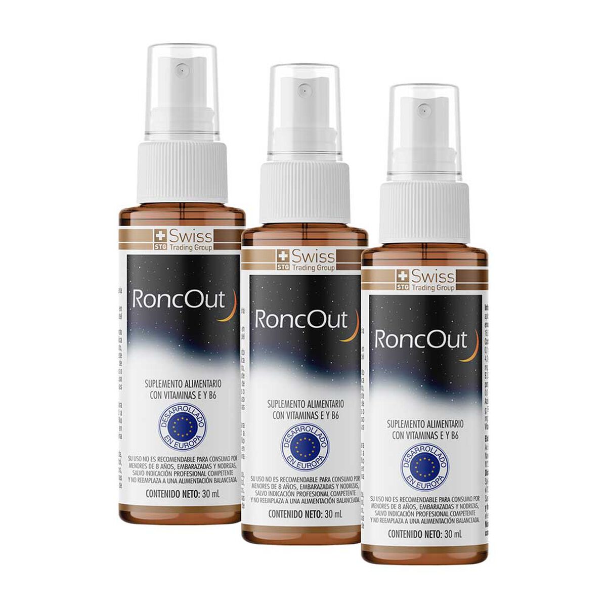 Ronc-Out 3 Suplementos Spray