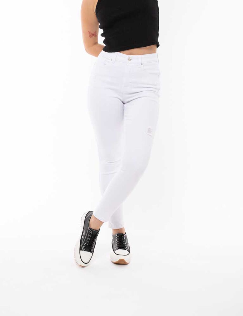 Jeans Skinny Push Up Mujer Icono