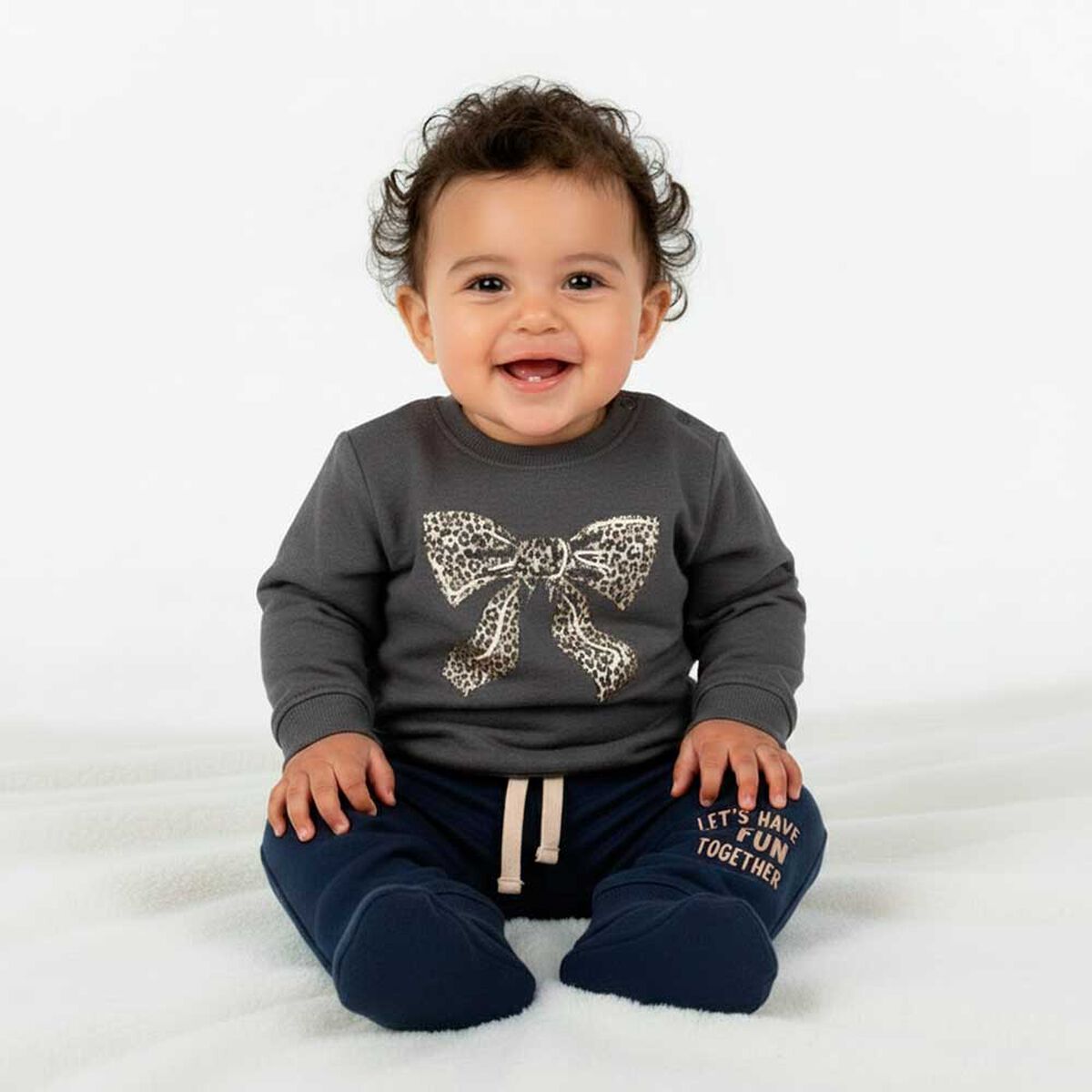 Pantal&oacute;n Buzo Jogger Chess Baby